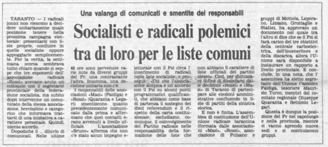 1980 04 15 * la gazzetta del mezzogiorno * socialisti e radicali polemici
